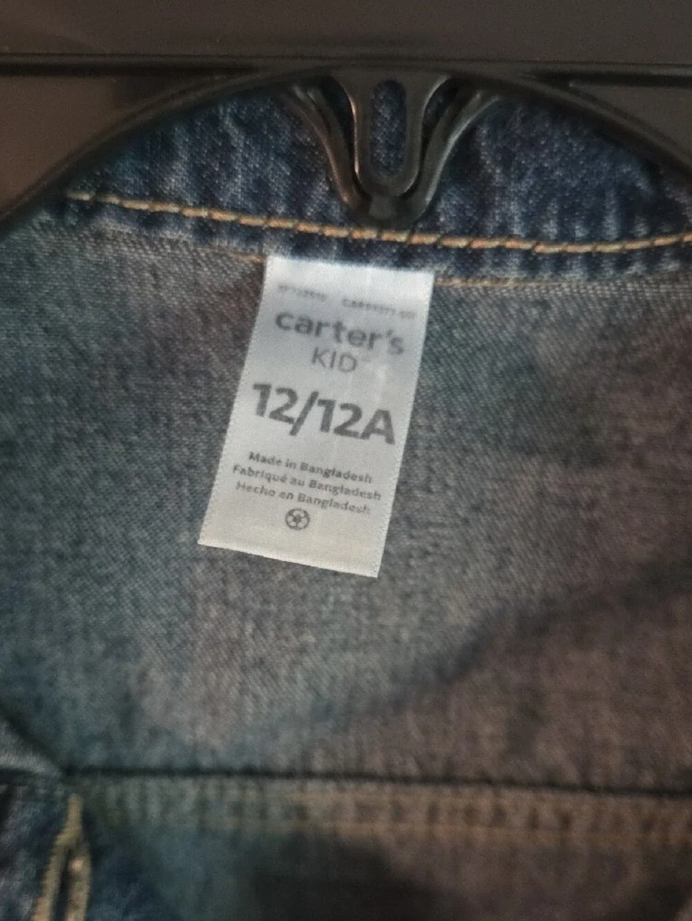 Carter's Dark Blue Denim Jacket for Kids